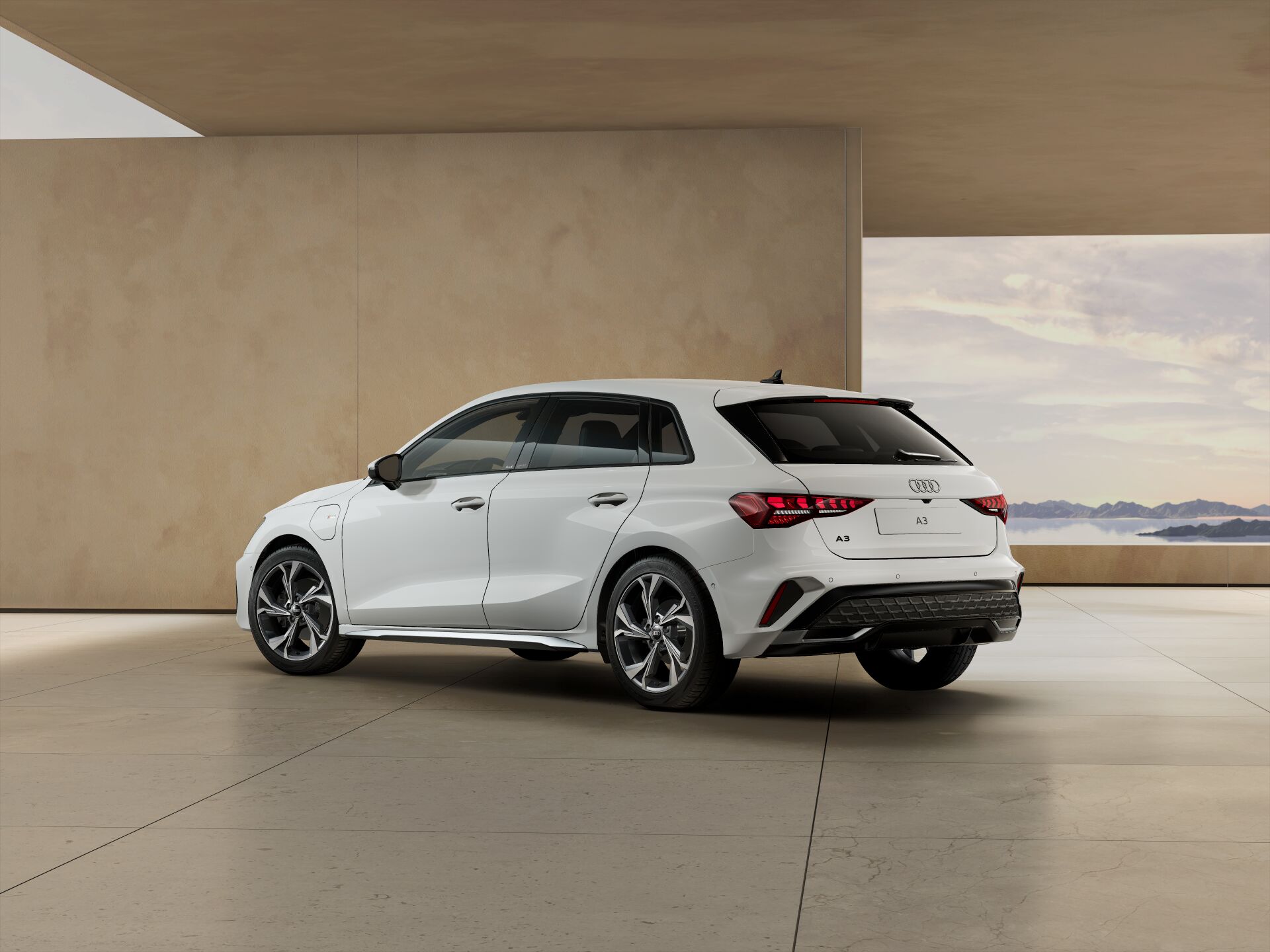 Audi A3 — Vue arrière