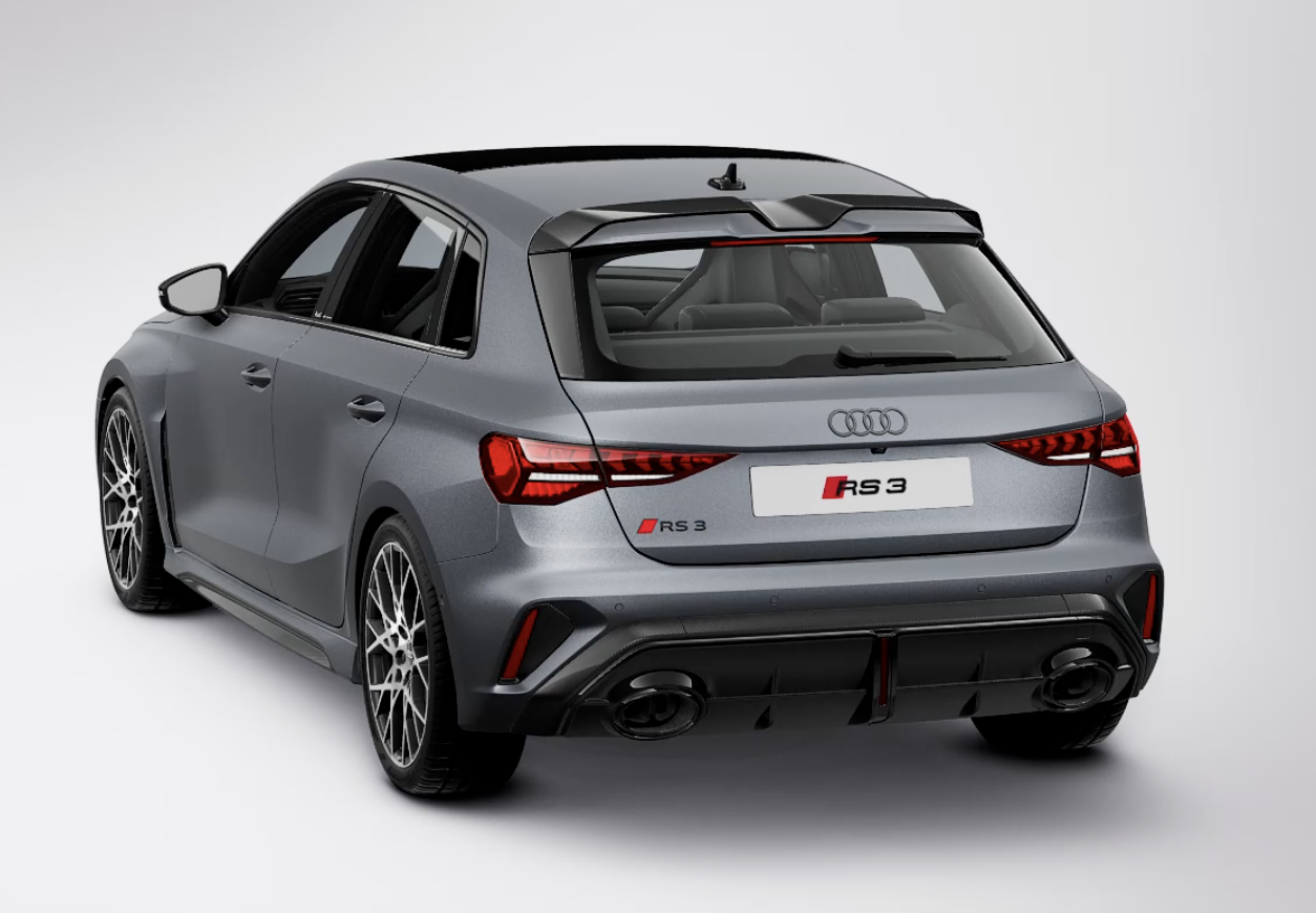 Audi RS3 — Vue arrière