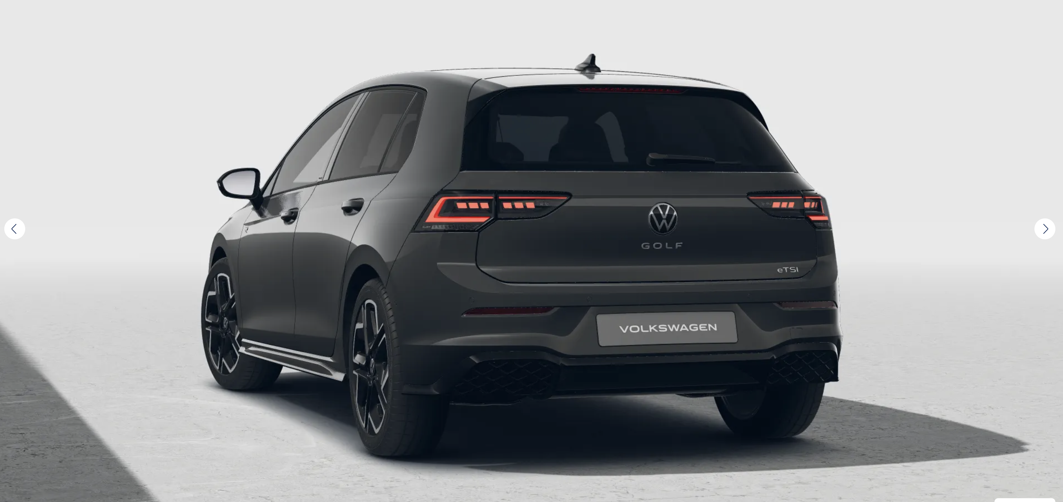 Volkswagen Golf — Vue arrière