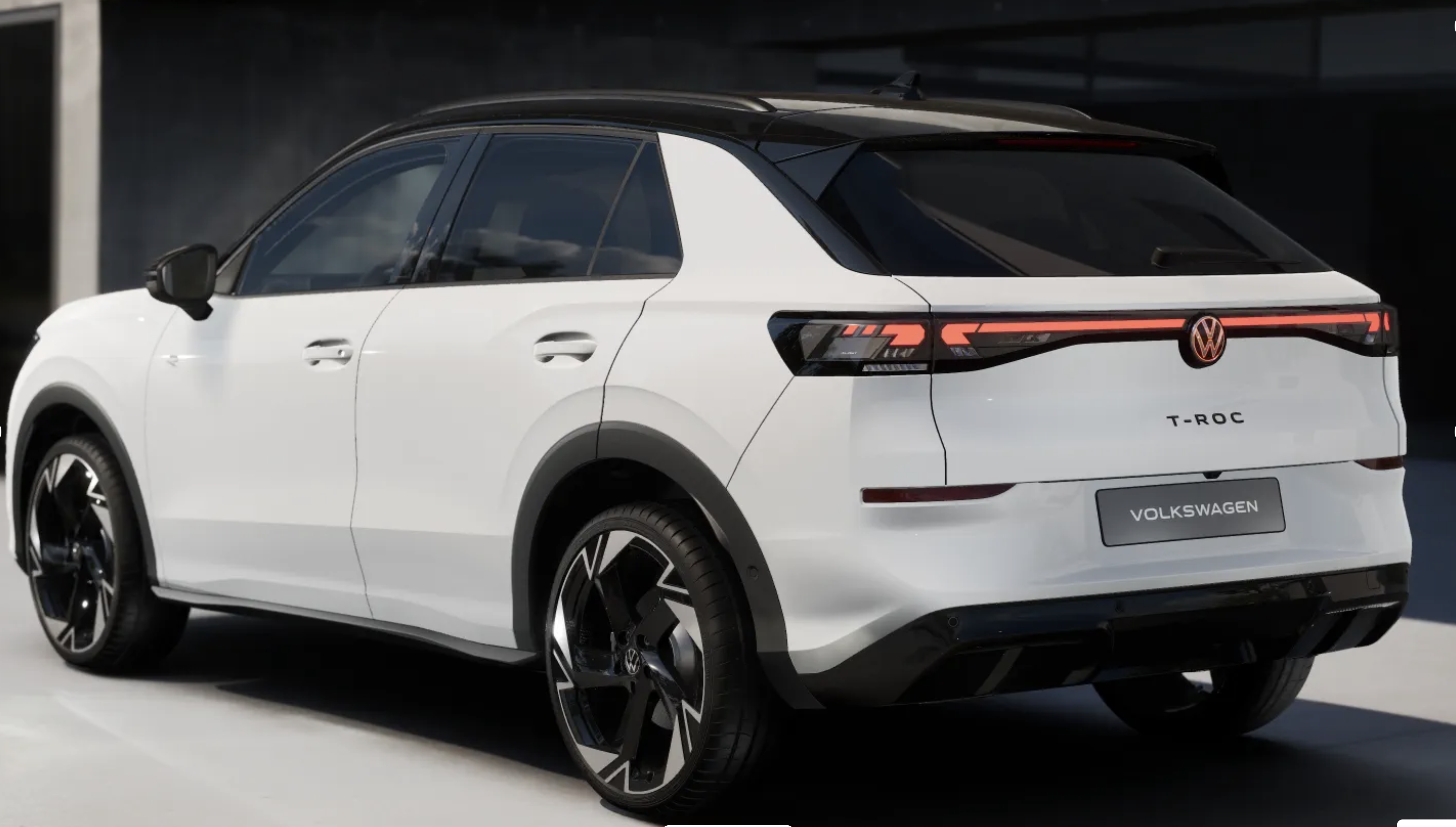 Volkswagen T-Roc — Vue arrière